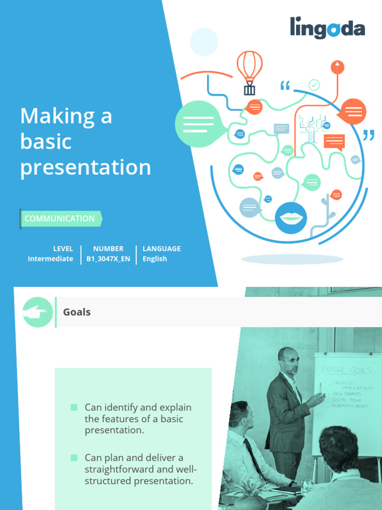 Making A Basic Presentation: Communication | PDF