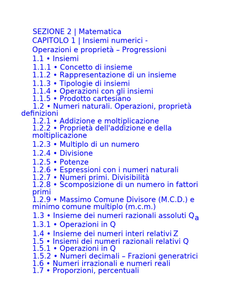 Indice Edises Matematica | PDF