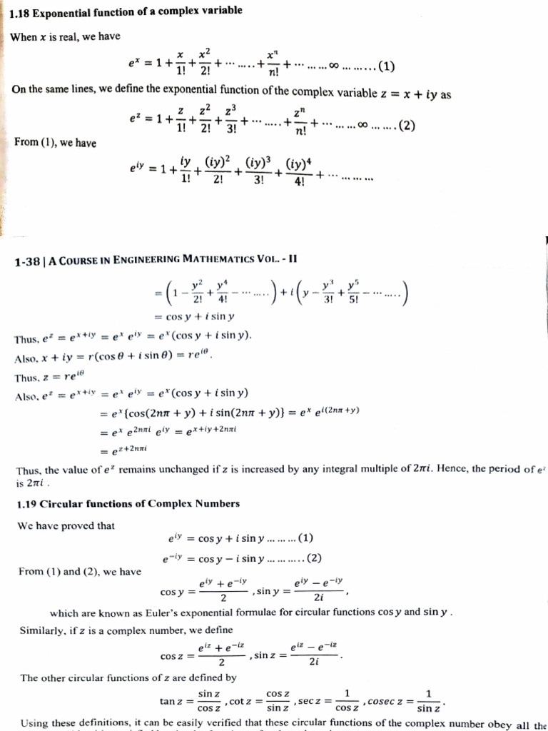 EM Module - I Notes Engineering College Mathematics | PDF