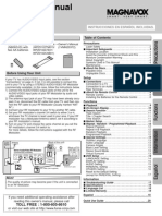 Magnavox DVD-CD Player MWD200F Manual