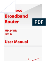 Verizon Broadband Router Model MI424WR Rev. G User Manual 30.16