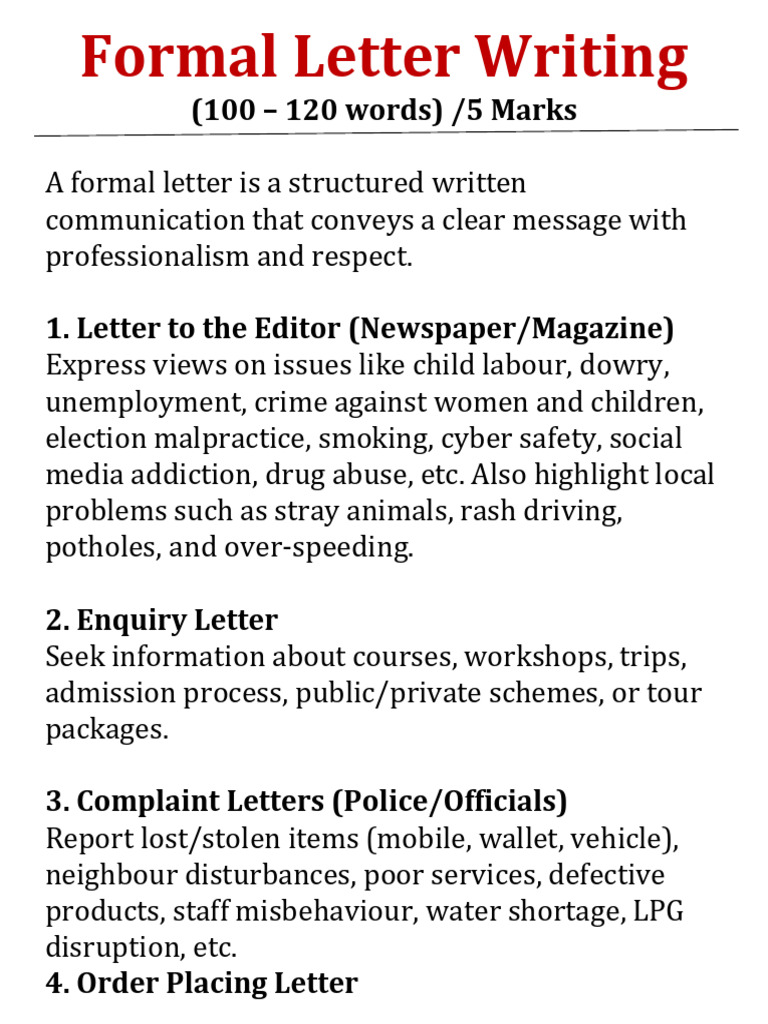 Letter Notes | PDF