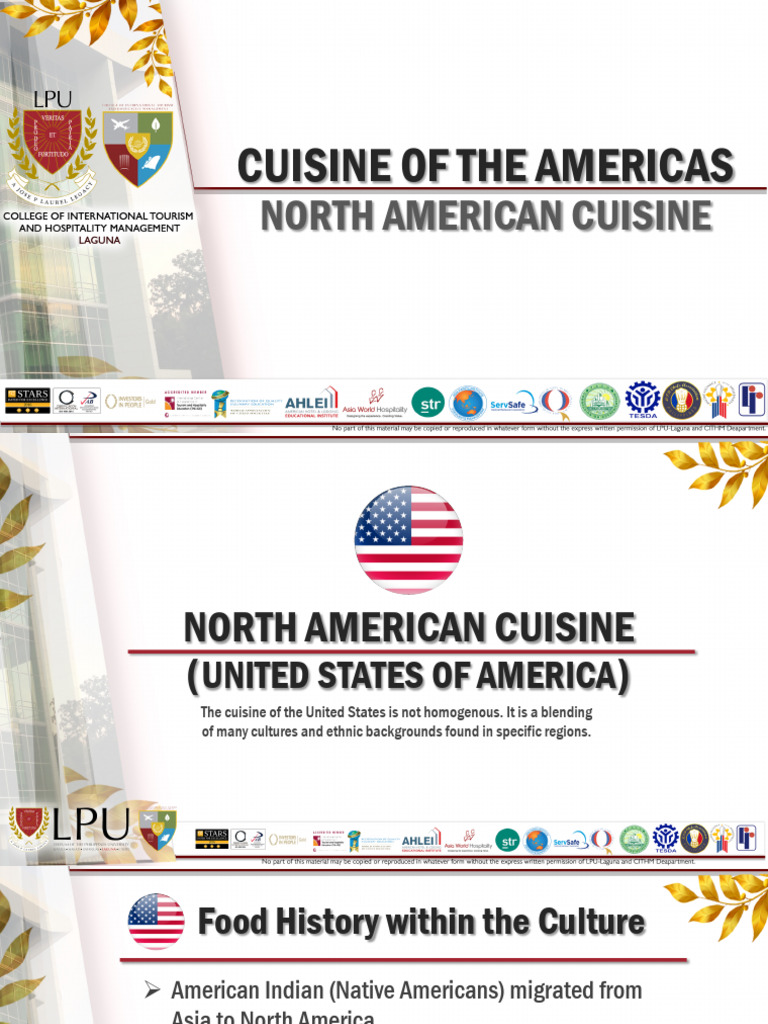 CULN6 North American Cuisine | PDF
