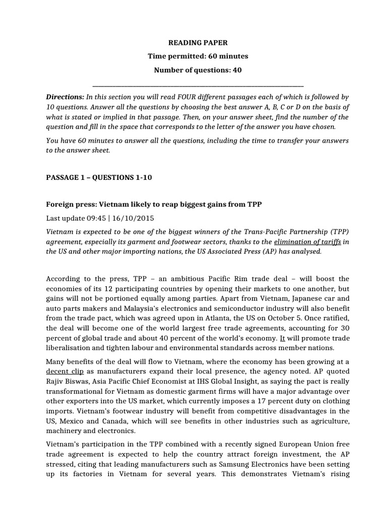 3.2 Reading (Paper) | PDF
