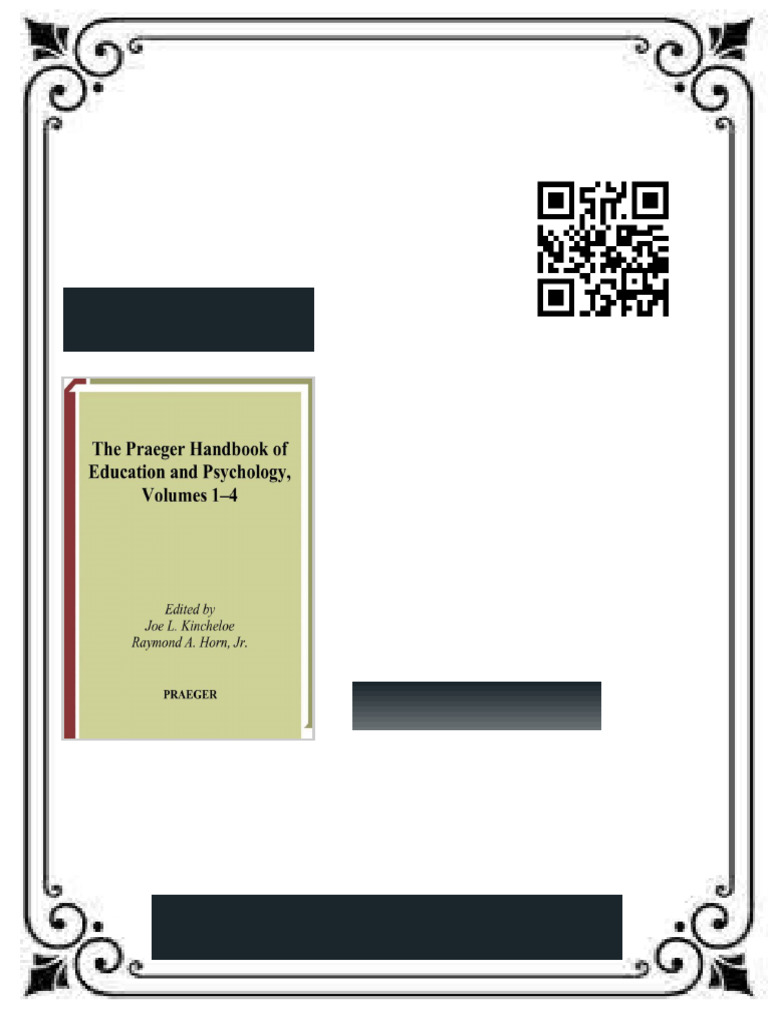 The Praeger Handbook of Education and Psychology Four Volumes 1st ...