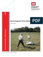 Electromagnetic Power Attenuation in Soils 
