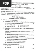 Physics Specimen Paper 2026 | PDF