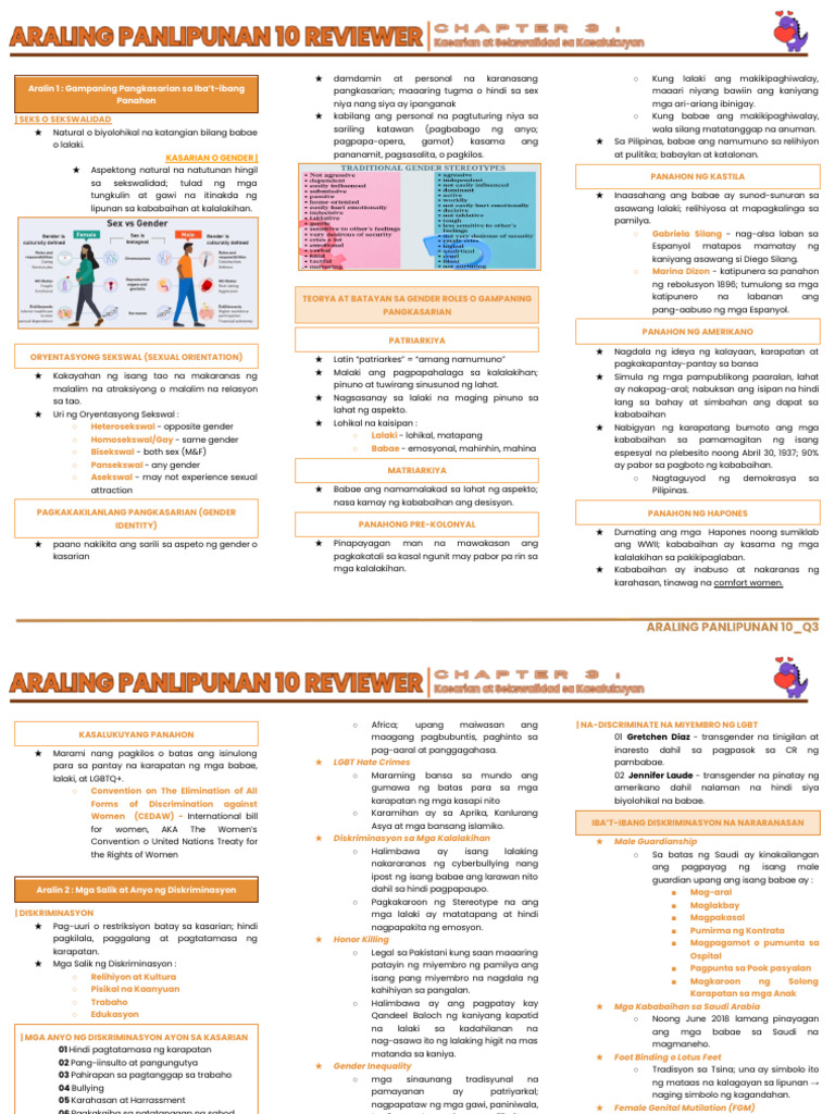 q3 AP 10 - Reviewer (Done) | PDF