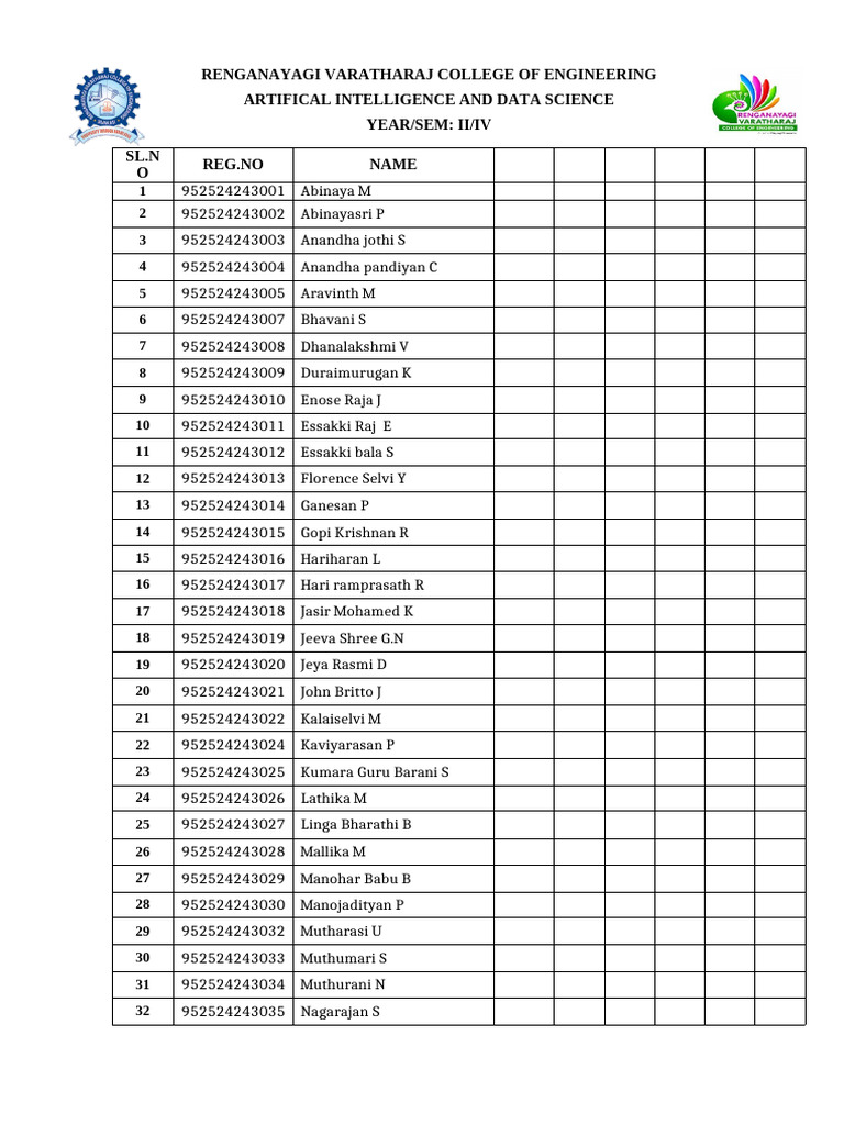 Internal Mark Enty Sheet II AIDS | PDF