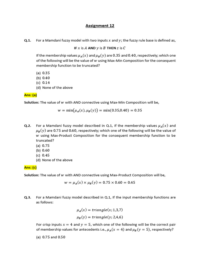 Assignment 12 | PDF