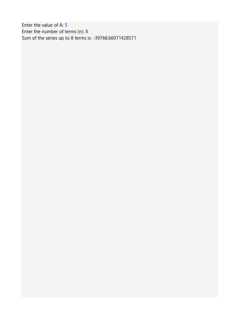 Program 11 Output | PDF