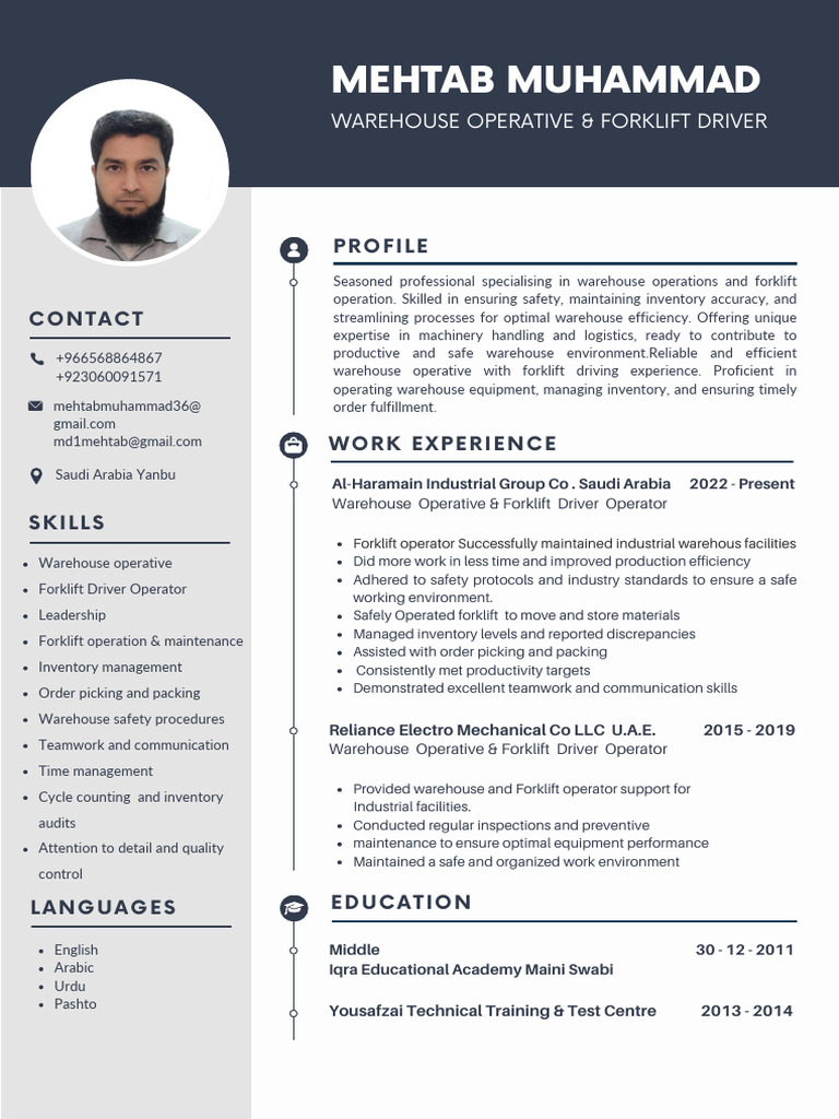 Mehtab CV Forklift | PDF