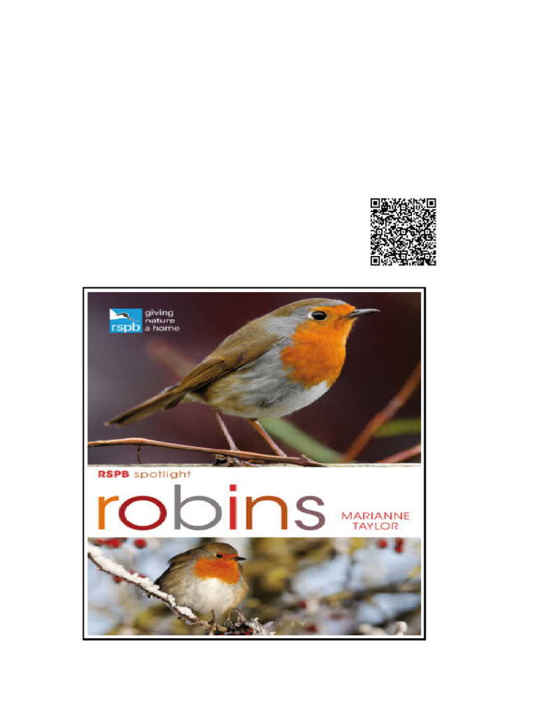RSPB Spotlight Robins Marianne Taylor | PDF | Thomism | Thomas Aquinas