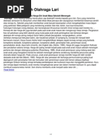 Contoh Makalah Olahraga Lari