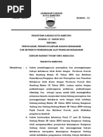 Download Perda_no12_2012 Pencegahan Penanggulangan Bahaya Kebakaran Dan Retribusi Pemeriksaan Alat Pemadam Kebakaran_docx by Indra_Budyana_4932 SN101416576 doc pdf
