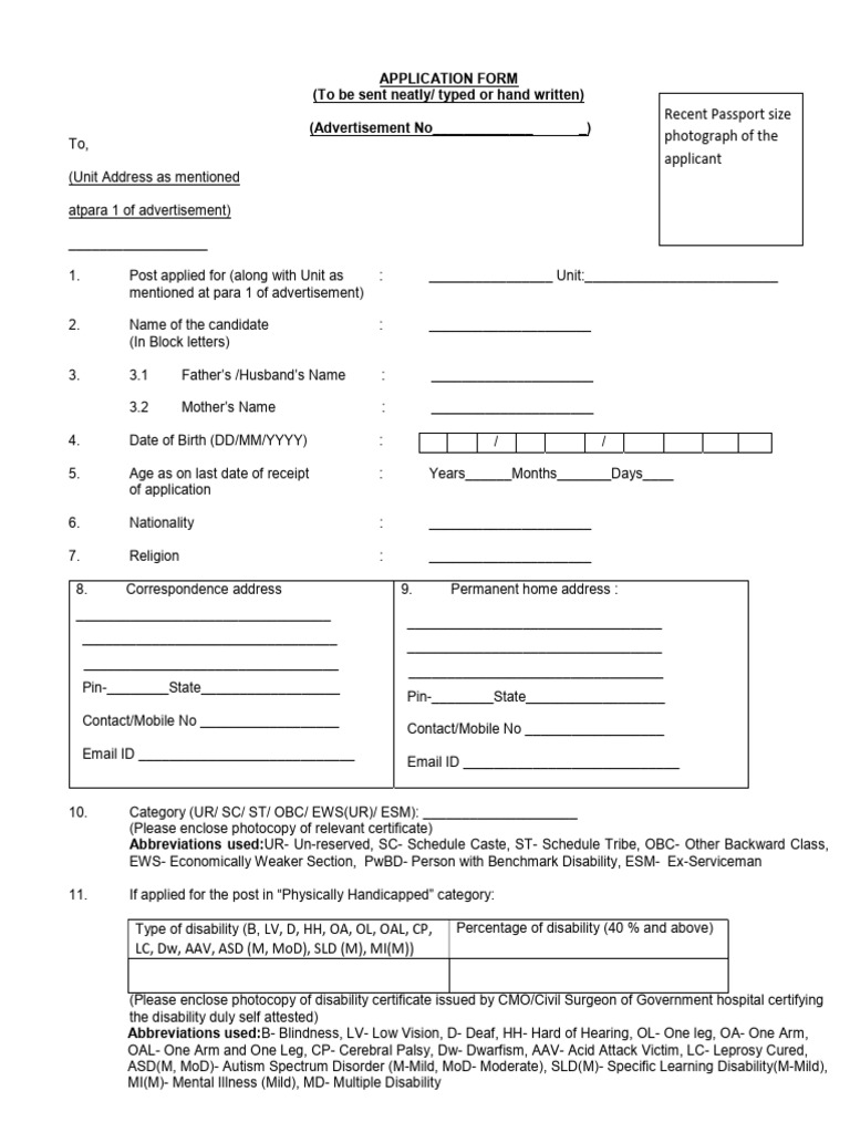 EME Application Form 2024 | PDF | Identity Document