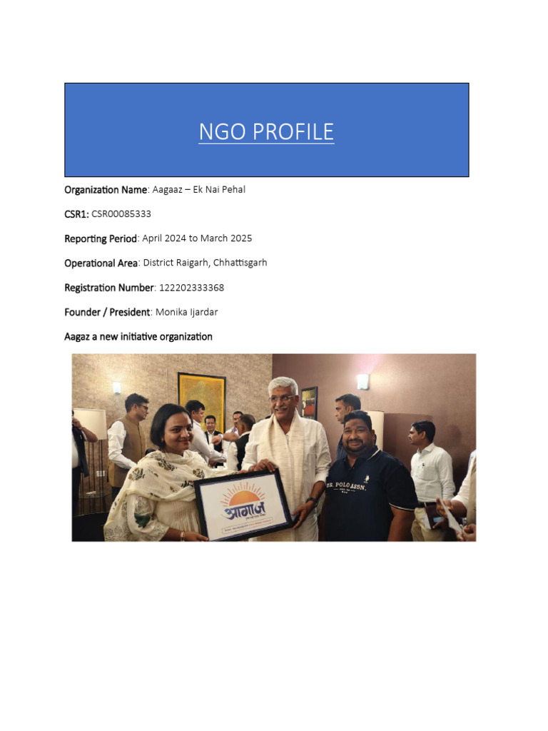 Ngo Profile | PDF