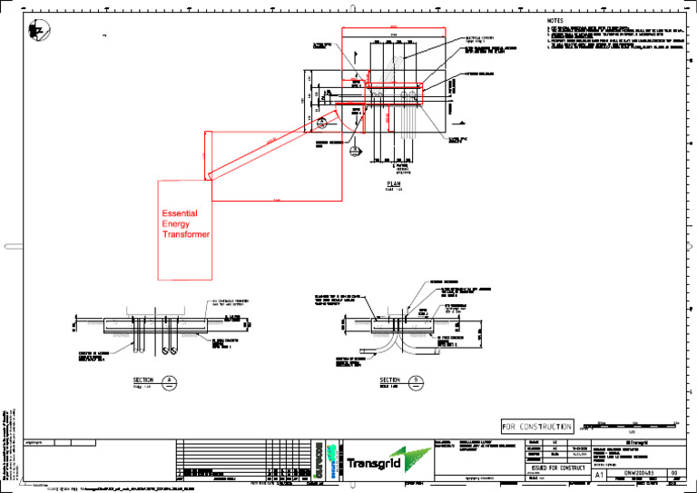 Foundation Drawing For Daniel2-Model | PDF