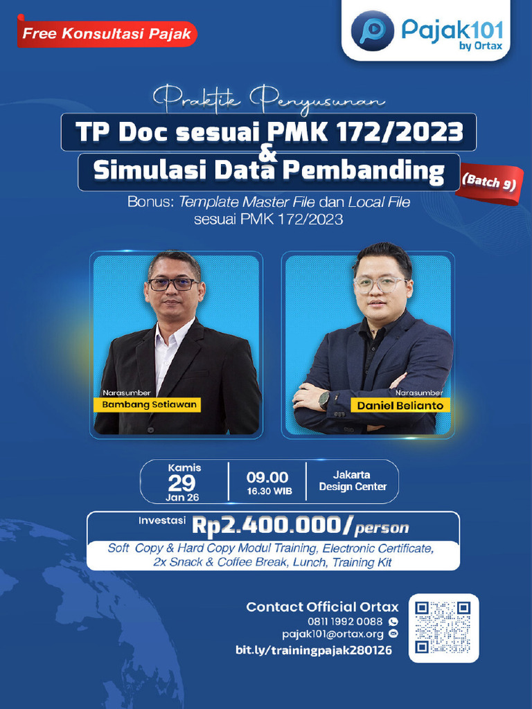 Praktik Penyusunan TP Doc Sesuai PMK 1722023 & Simulasi Data Pembanding ...