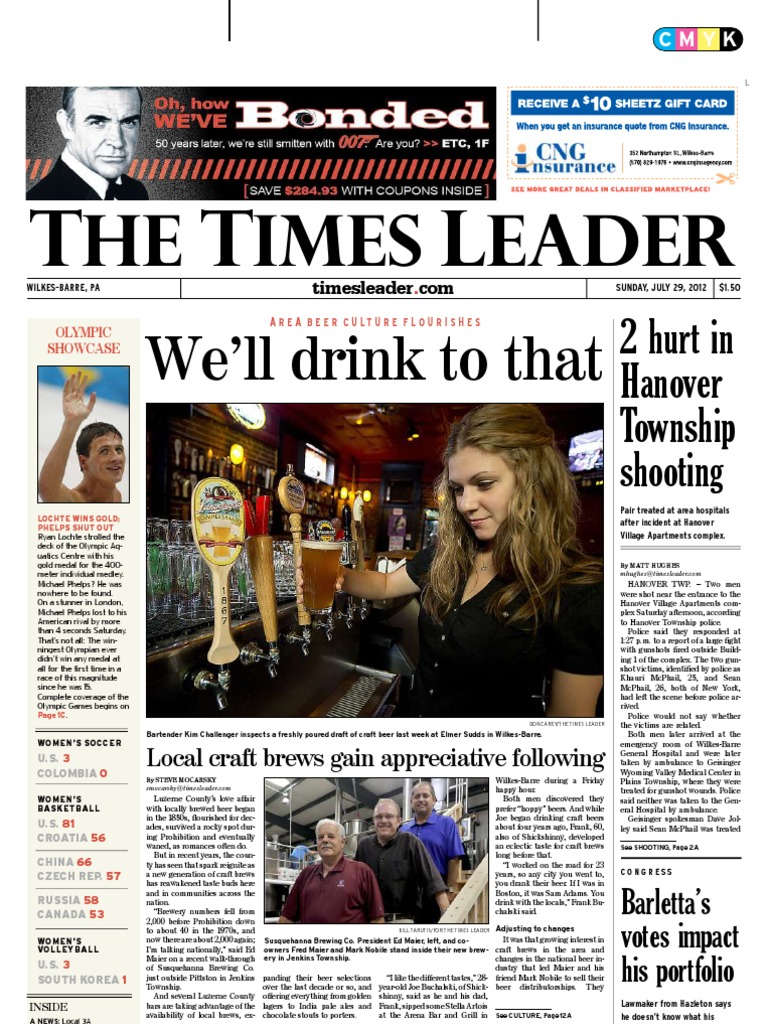 Times Leader 07-29-2012 PDF Benjamin Netanyahu Afghanistan