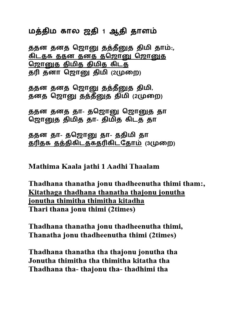 Mathima Kaala Jathi 1 | PDF