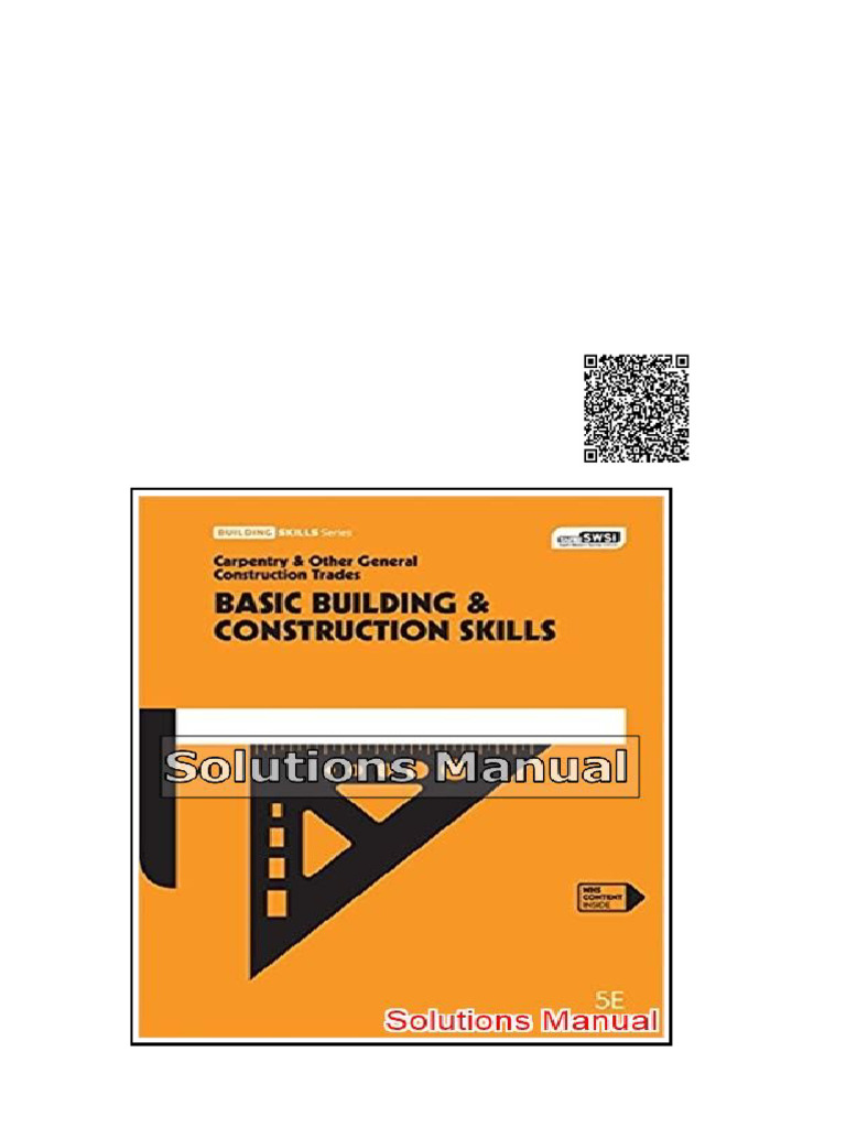 Basic Building and Construction Skills Australia 5th Edition Hawkins ...