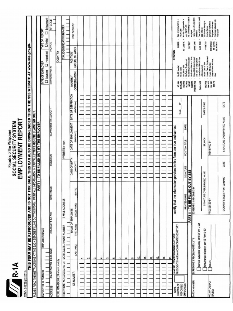 SSS R1a | PDF