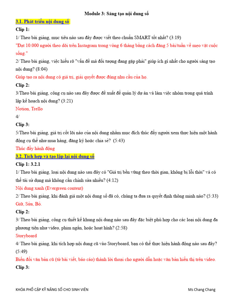 Module 3 | PDF