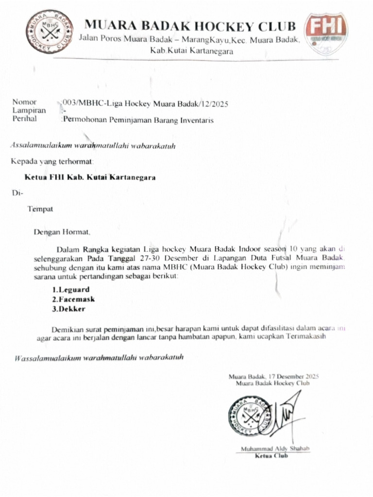 Pinjam - MBHC - 2025 21 12 2025 14 24 | PDF