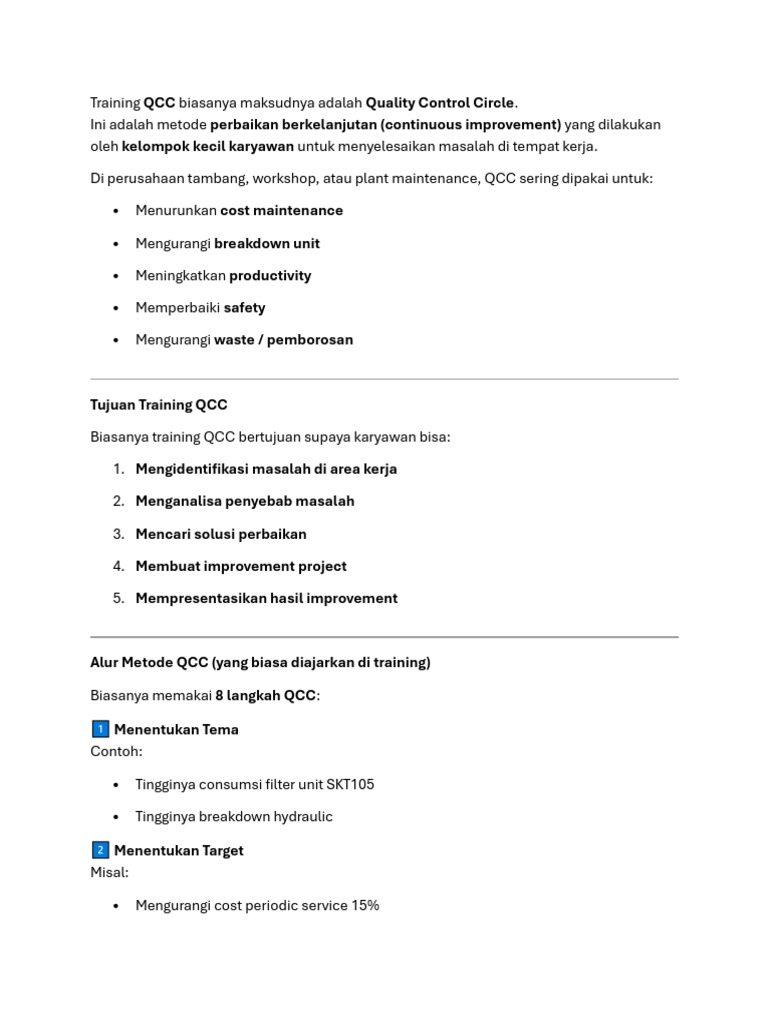 QCC | PDF