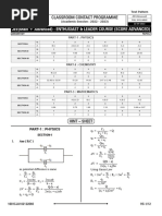 Advanced Higher Physics Data Sheet | PDF | Torque | Motion (Physics)