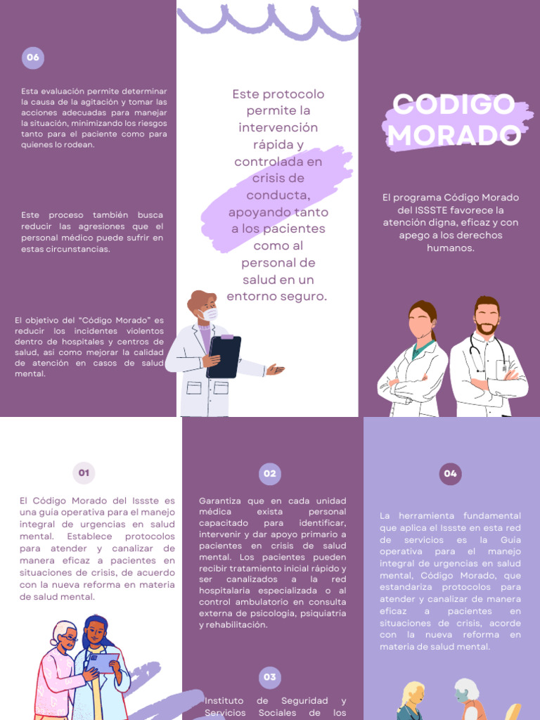 Folleto Codigo Morado | PDF