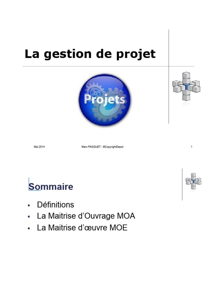 La Gestion de Projet | PDF