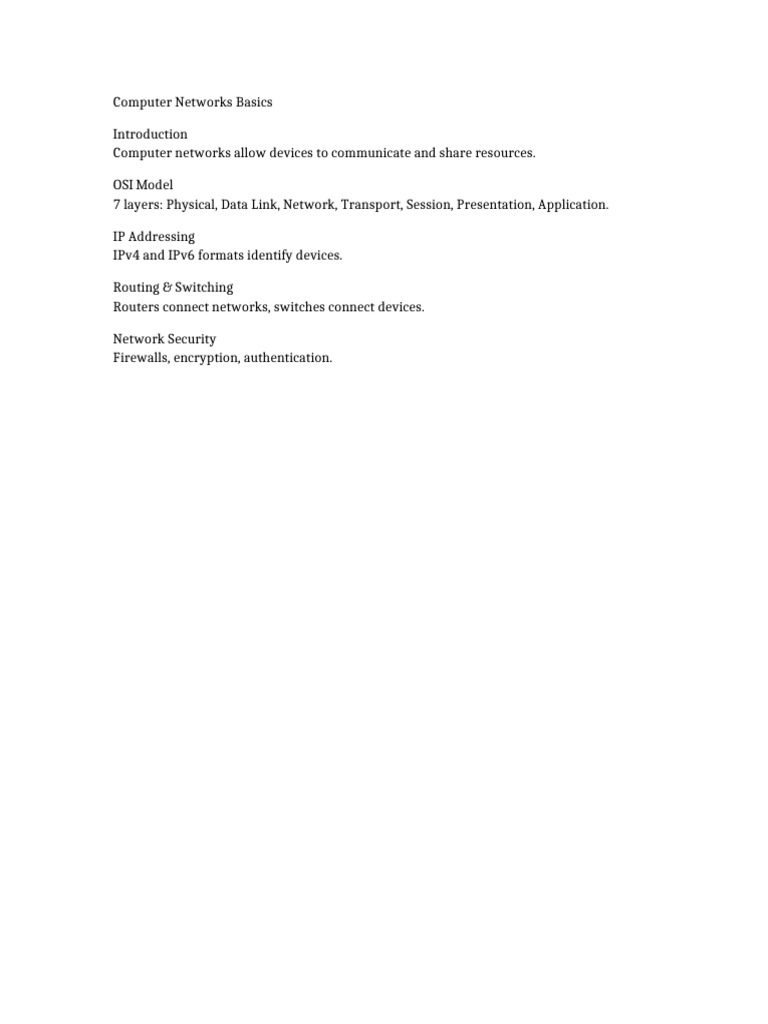 Computer Networks | PDF