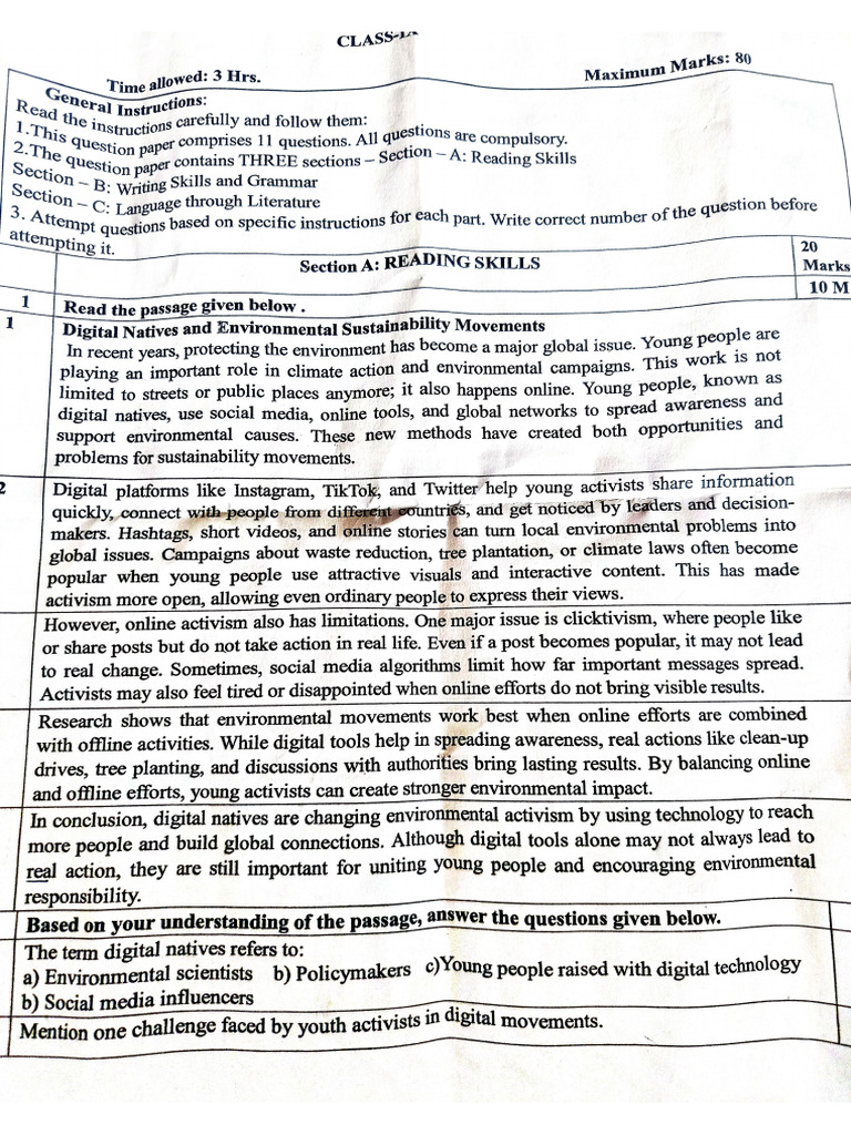 English Paper | PDF