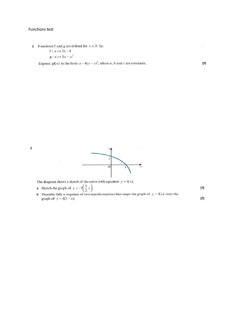 Functions Tests | PDF