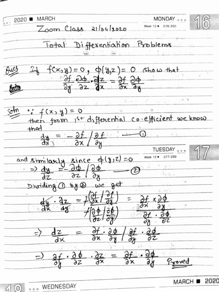 Maths Notes 21042020 | PDF