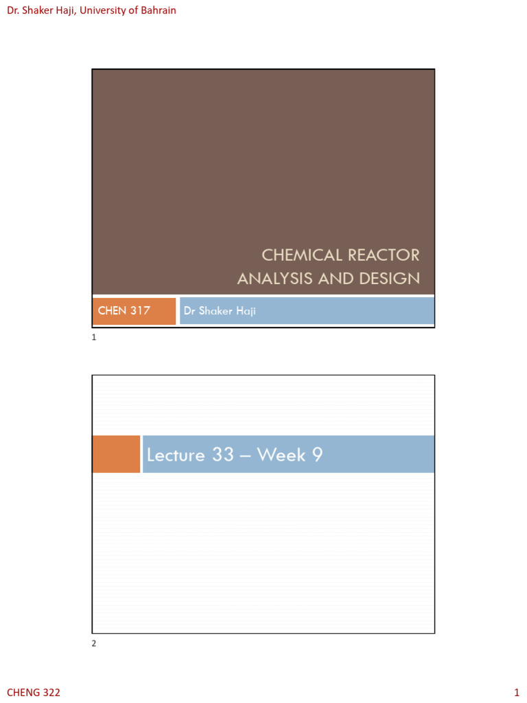 CH10 | PDF | Chemical Reactor | Catalysis