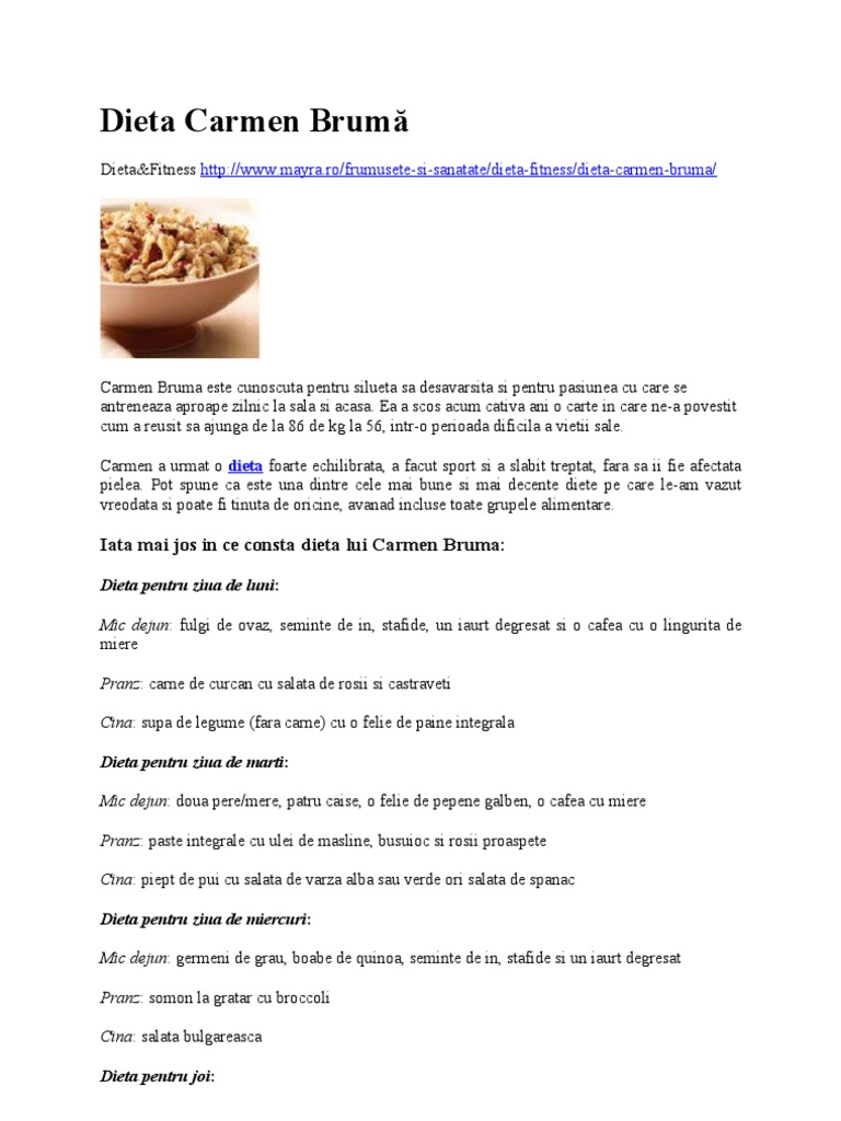 diete carmen bruma