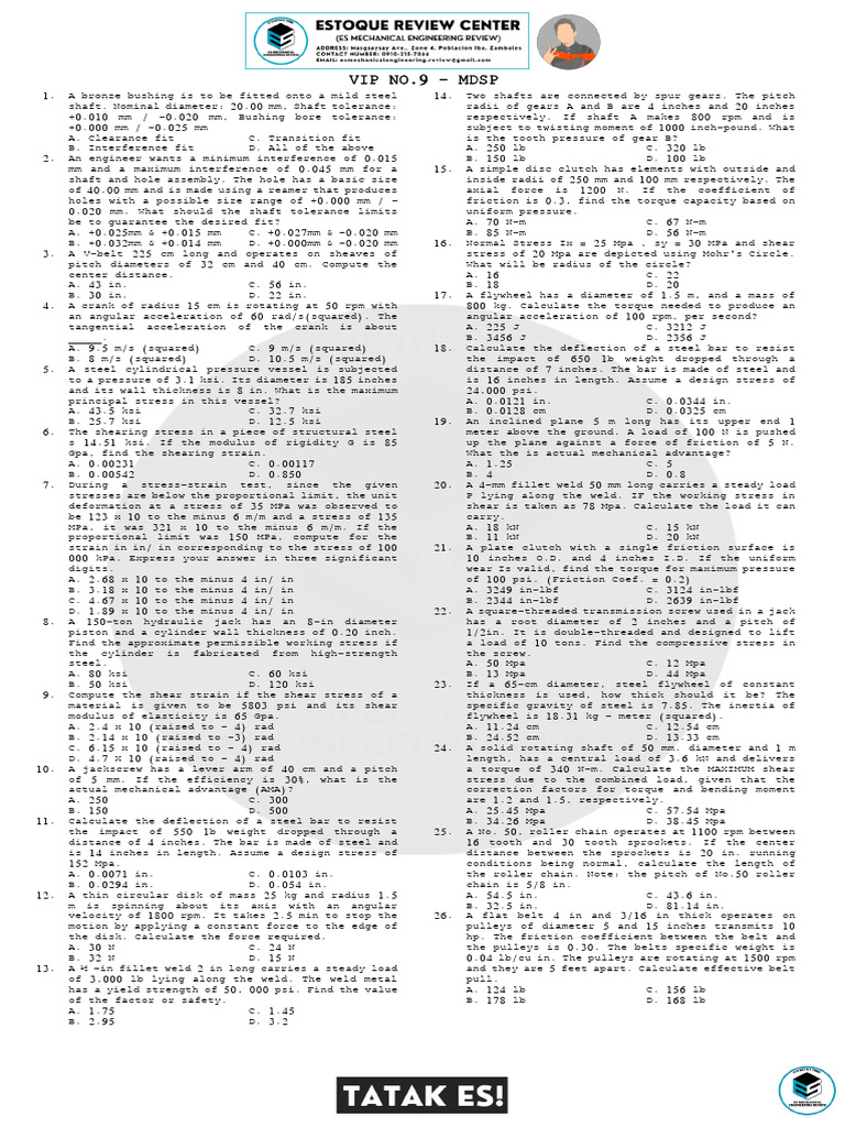 Vip Lectures No.9 - MDSP | PDF