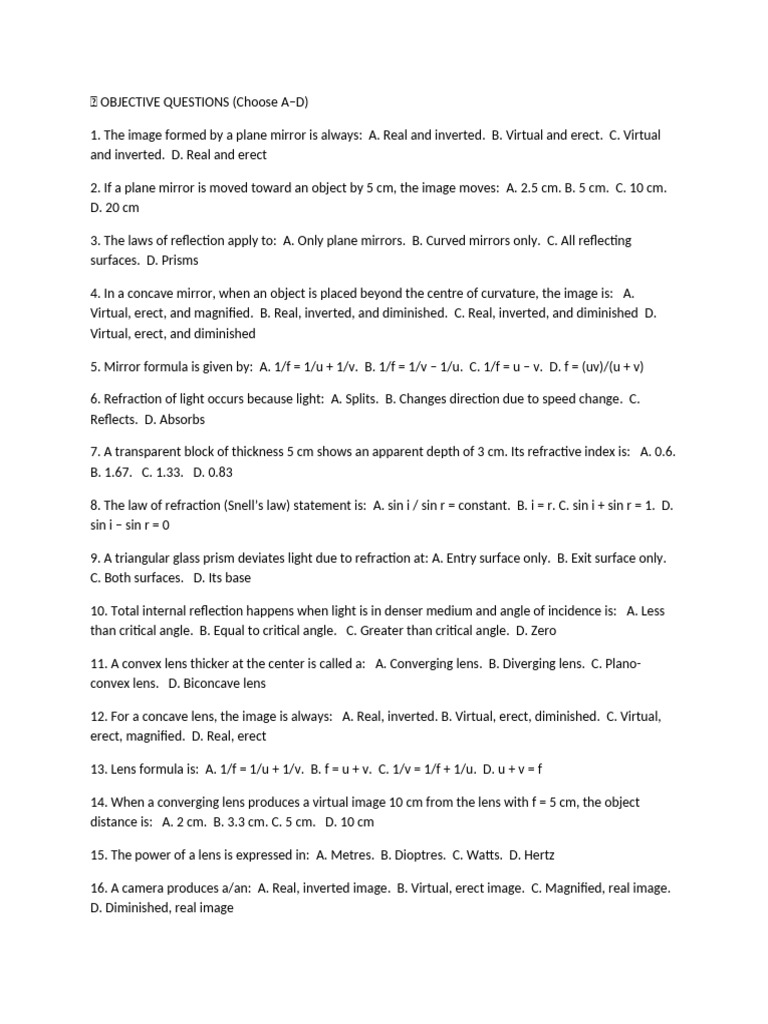 Ss2 Physics Exam 2025 | PDF