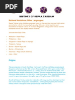 Download History of Sepak Takraw by Aldrin Bernardo SN101424765 doc pdf