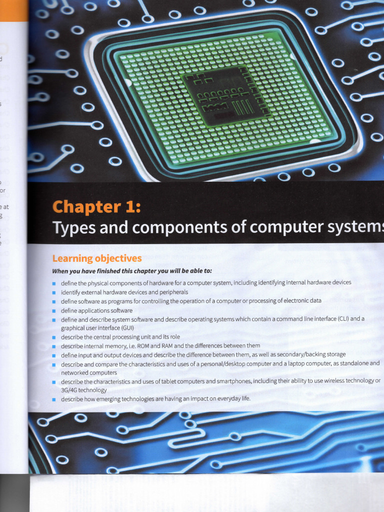 Cambridge ICT 2024 Unit1 | PDF | Computer Hardware | Computer Data Storage
