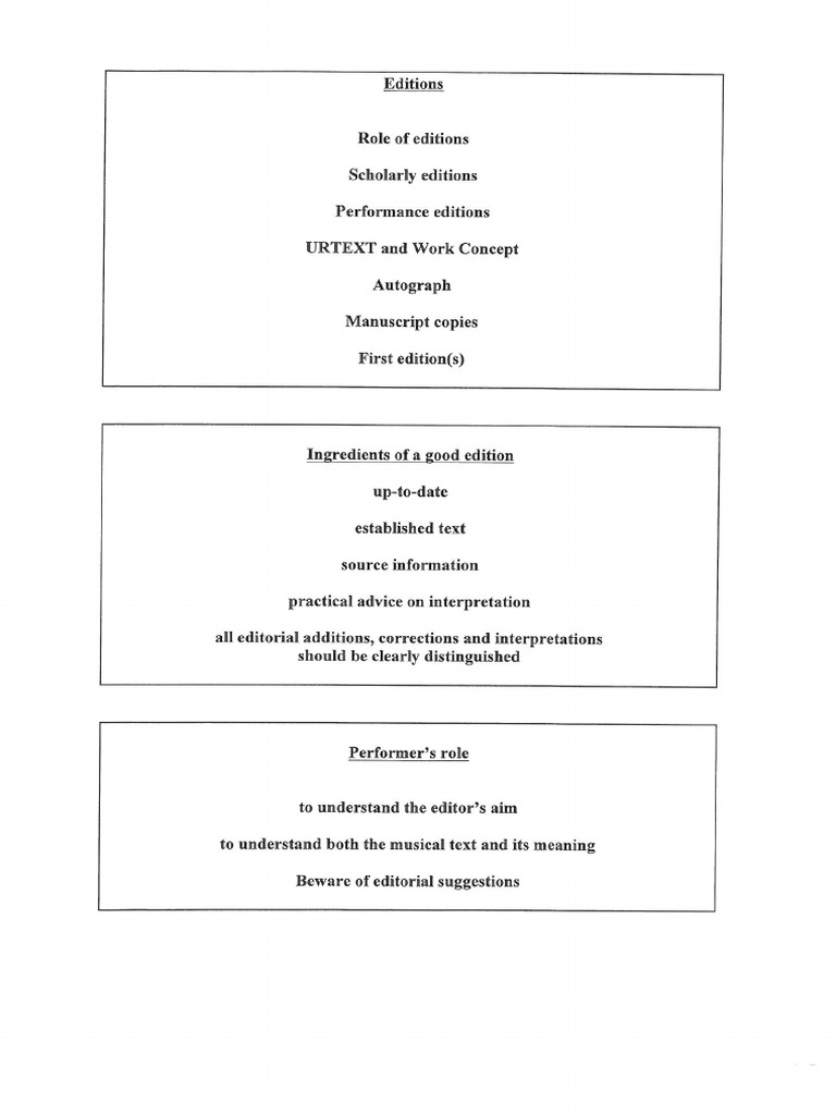 Editions Handout | PDF