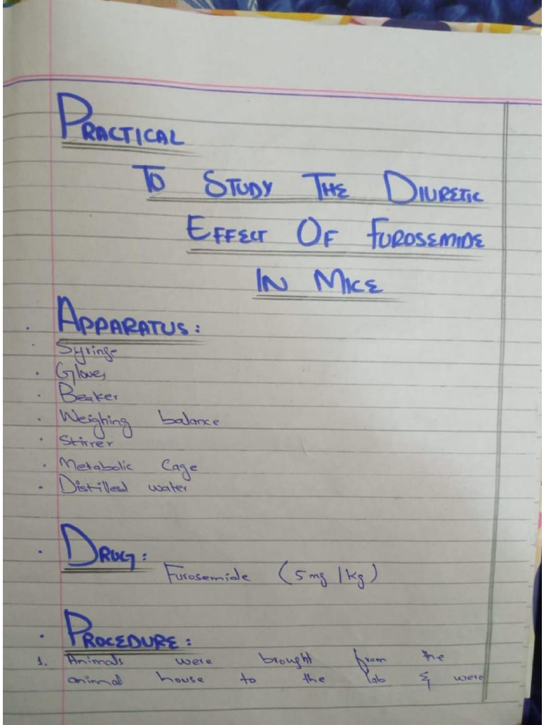 Pharma Practical Note Book | PDF