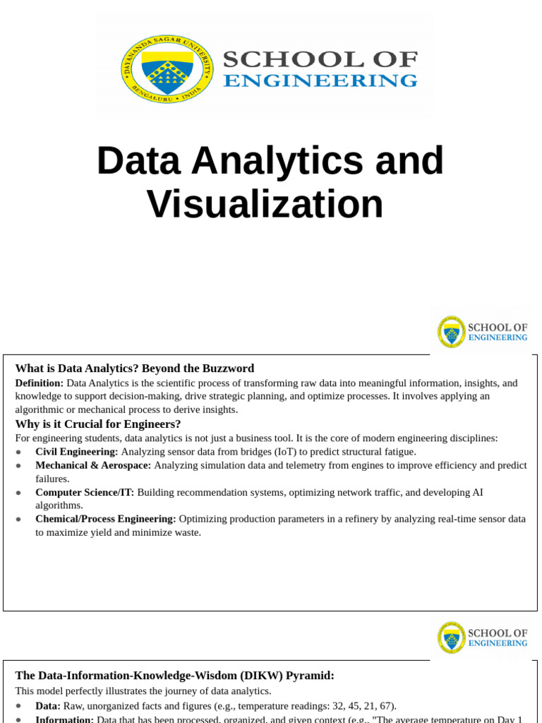 Data - Analytics Mod 1 | PDF