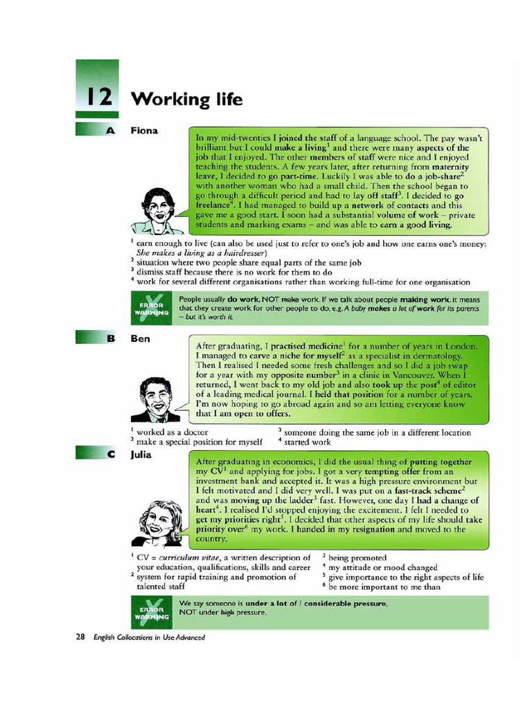 Working Life | PDF