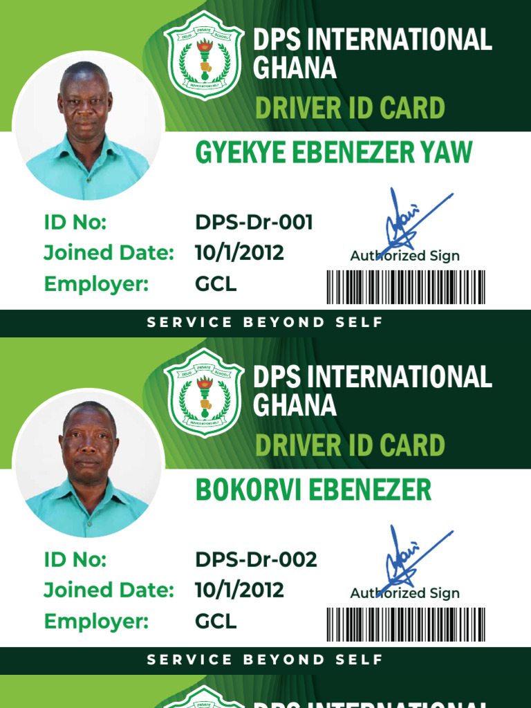 DRIVERS ID CArd | PDF