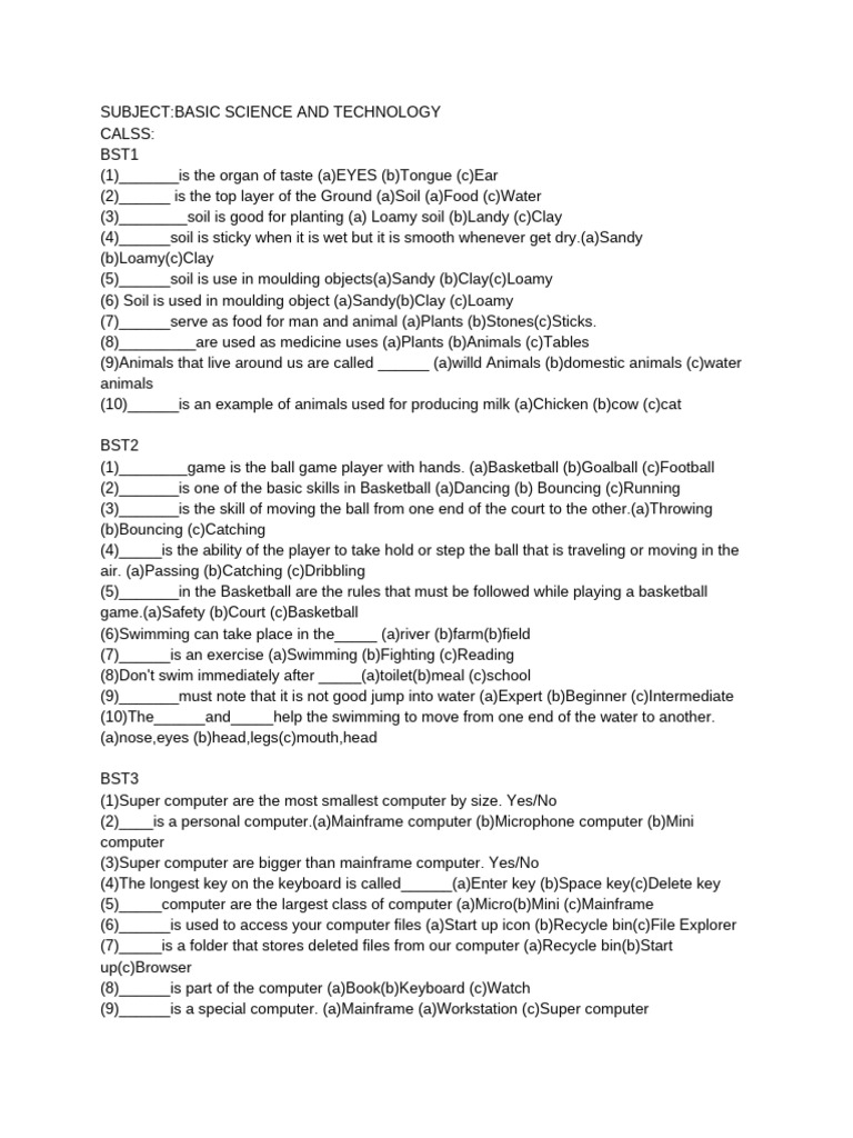 BST New | PDF