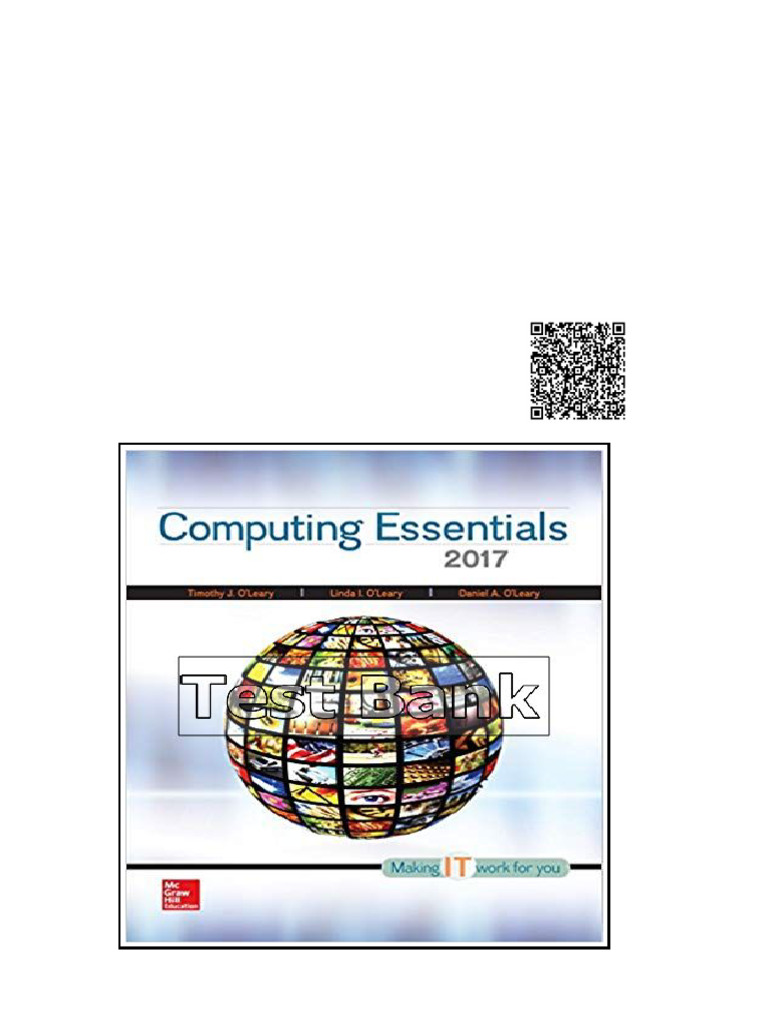 Computing Essentials 2017 26Th Edition Oleary Test Bank: Testbankfan - Com/?p 1128 | PDF ...